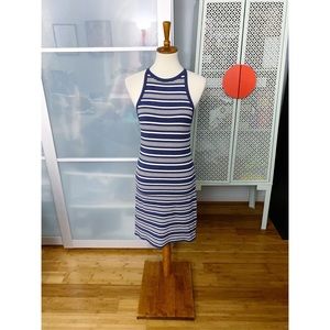 Theory Sonaki Elevate Knit Striped Dress